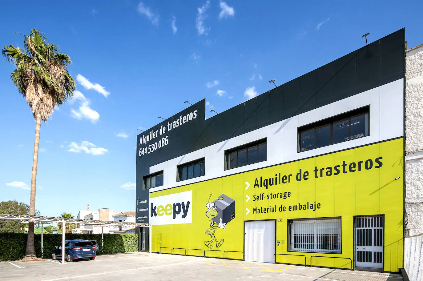 Alquiler de trasteros Keepy Málaga - Abrimos un nuevo centr junto al polígono La Huertecilla 